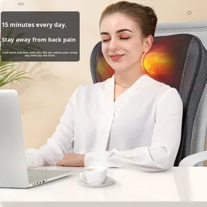 Almohada de masaje multifuncional para todo el hogar, para hombros y cuello, terapia mágica amasada, estera de masaje para la espalda, cojín de masaje - Product Image 3