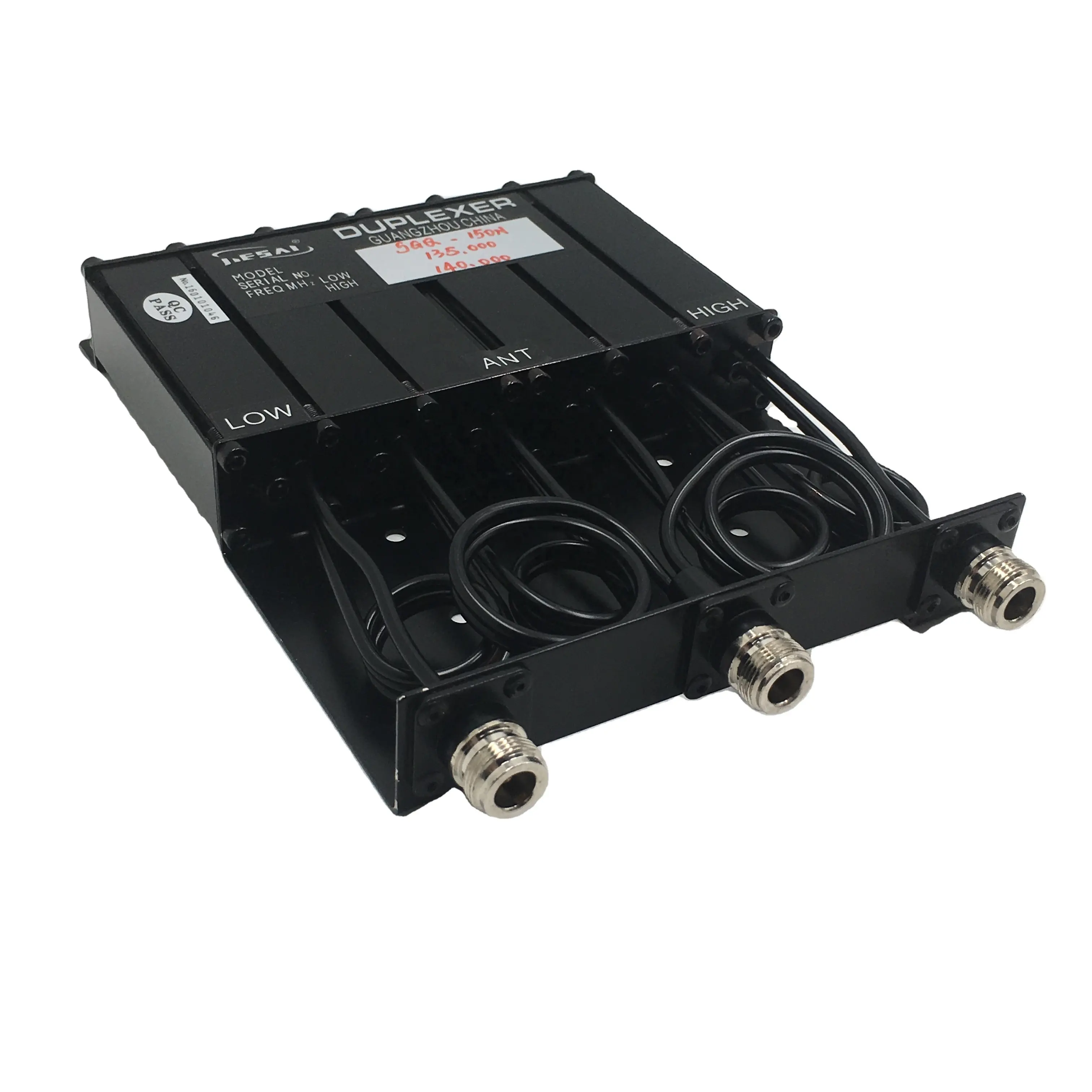 Duplexer VHF 136-174MHz 30W banda di scarto cavità Duplexer per Radio ripetitore