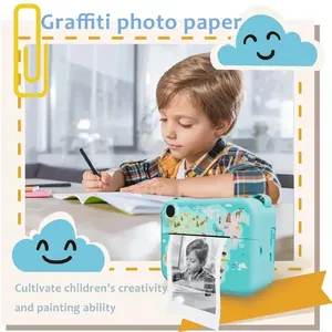Draagbare Digitale Kinder Mini Thermische Instant Fotoprinter Educatieve Videocamera Speelgoed Mos Imaging Sensor Cadeau Voor Kinderen - Product Image 5