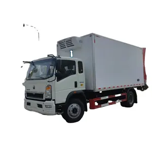 Sinotruck How0 de fruits et légumes réfrigérées, lait, camion icereaman avec la meilleure unité de congélation et de refroidissement