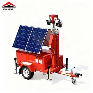 Remorque <span class=keywords><strong>solaire</strong></span> <span class=keywords><strong>autonome</strong></span> mobile avec vidéosurveillance sans fil pour la surveillance des emplacements éloignés - Product Image 5