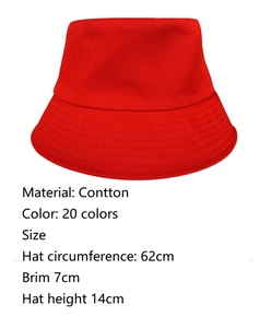 Custom Logo <b>Bucket</b> <b>Hat</b> Cotton <b>Reversible</b> Fisherman Cap Wide Brim Sun <b>Hat</b> for Outdoor Travelling - Product Image 4