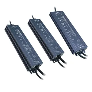 Dimm treiber Konstante Spannung 12V 24V 100W 150W 200W 250W 300W IP67 110V/220V Triac 0-10V Ultra dünner dimmbarer LED-Treiber