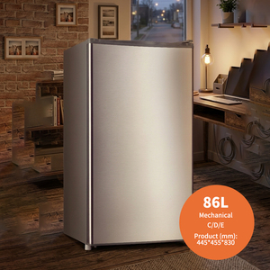 Réfrigérateur compact à porte simple 91L, livraison directe d'usine, haute qualité, faible niveau sonore - Product Image 2