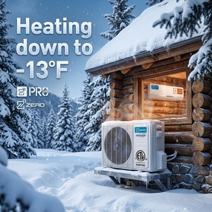 <b>Mini</b> Split <b>Air</b> <b>Conditioner</b> Heat Pump R454B -13F Extreme Cold Climate Heating for US Canada Variable Frequency Operation Ensures - Product Image 1