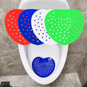 Urinal Splash Guard Oval Anti Clog Filter Easy Clean For Men Public Toilet - Product Image 1
