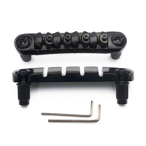 <span class=keywords><strong>4</strong></span> perillas <span class=keywords><strong>de</strong></span> altura ajustables para guitarra, <span class=keywords><strong>bajo</strong></span>, base <span class=keywords><strong>de</strong></span> puente con bloqueo, espaciado entre <span class=keywords><strong>cuerdas</strong></span> <span class=keywords><strong>de</strong></span> 18 mm - Product Image 5
