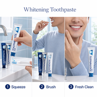 Dentifrice pour dents sensibles adultes avec miswak, niacinamide et clou de girofle pour blanchir, nettoyer la bouche et rafraîchir l'haleine