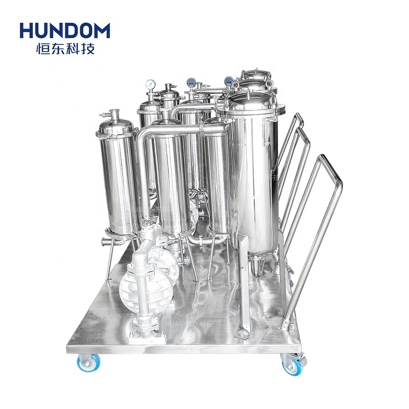 Customized Industrial Beer Filtration System Stainless