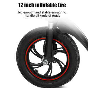 Mini bicicleta eléctrica plegable de 12 ", 350w, con batería de 36v y 7,8ah, venta al por mayor - Product Image 5
