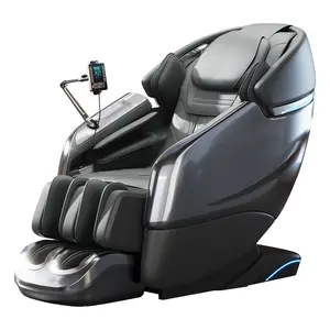 C84 Luxury Full Body Electric AI Smart Heat Recliner Thai Stretch 4D Robot Hand SL Track Zero Gravity Shiatsu 4D Massage Chair