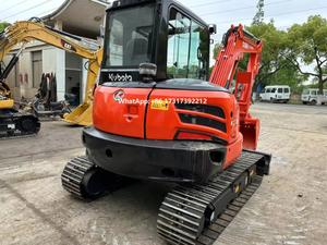 Mini-excavatrice hydraulique sur chenilles d'occasion de marque japonaise originale, modèle KX165, 6 tonnes, 5 tonnes, petite taille - Product Image 3