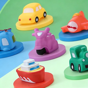 Jouet aquatique souple en caoutchouc pour enfants, véhicule de transport réaliste pour <span class=keywords><strong>le</strong></span> bain - Product Image 3