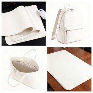 Cuir synthétique PVC double face anti-moisissure 1,6 mm effet litchi, résistant à l'abrasion, pour bagages, tapis de table et accessoires - Product Image 1