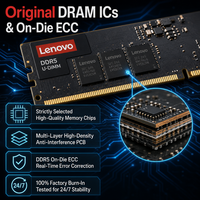 Mémoire RAM DDR4 DDR5 8 Go 16 Go 32 Go 3200 MHz 4800 MHz 5600 MHz Non-ECC UDIMM pour ordinateur de bureau Lenovo, idéale pour le multitâche quotidien