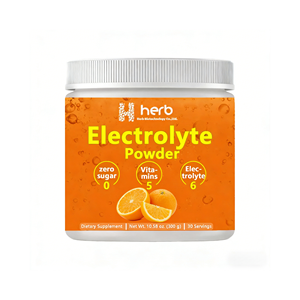 Suplemento Energético para Adultos de Marca Privada, Complejo de Vitaminas, Minerales, Sodio, Potasio, Magnesio, Electrolitos en Polvo, 10 g por Porción - Product Image 1