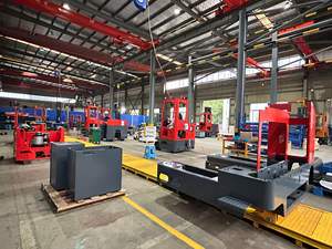 מפעל רב כיווני מלגזה להגיע מגשש משאית 3.5 4 5 טון באופן מלא דרך מלאה מעמיס מעמיס מלגזה עם תא - Product Image 2