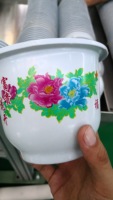 Machine d'impression pour pots de fleurs/Machine d'impression pour seaux en plastique