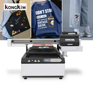 Best selling direct to t-shirt clothes dtg printer 6090S digital textile garment printing machine for sale