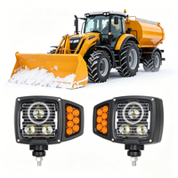 Éclairage agricole pour tracteur Valtra T S Series Challenger MT VLD1741 ACX2624050, lentille chauffante, IP68, remplacement OEM