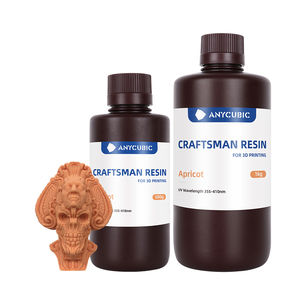 Résine artisanale ANYCUBIC 1000ml 1L Beige abricot Blanc Gary pour imprimante 3D LCD - Product Image 3
