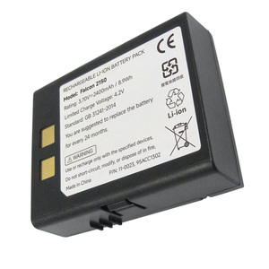 Batterie au lithium 3,7 V 2400 mAh pour scanner de codes-barres PSC Datalogic Falcon 2150 4400 4410 4420 5500 11-0023 95ACC1302 - Product Image 2