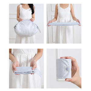 Bolsa de Compras de Nailon Resistente, Ecológica y Personalizada, Lavable, Reutilizable y Plegable, con Diseño de Letras - Product Image 5