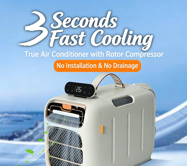 Compact Portable Mobile Air Conditioner
