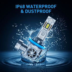 Nuevo Faro <span class=keywords><strong>LED</strong></span> Automotriz de 3500lm, Plug-and-Play, Reemplazo 1:1 para Halógenos de Camiones 9004 9005 9006 12v 24v, Impermeable - Product Image 5