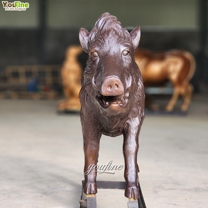 Escultura de cerdo francés de tamaño real Granja o restaurante Decoración Estatua De Cochon En Bronze Taille Réelle - Product Image 4