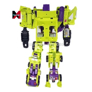 New 6In1 <strong>Devastator</strong> HZX <strong>Transformation</strong> <strong>Toys</strong> Anime Action Figure KO G1 Robot Aircraft Engineering Vehicle Model NO Box In Stock - Product Image 3