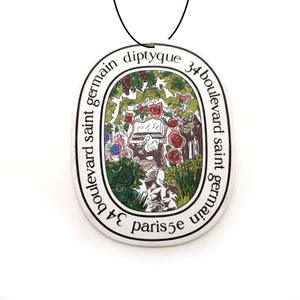 Parfum de voiture en papier bon marché en gros faites votre propre assainisseur d'air de logo pour personnalisé - Product Image 2