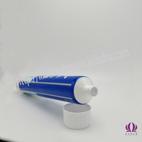 Rond PE lotion crème lavage du visage tube cosmétique de canne à sucre emballage impression shampooing tube souple pour dentifrice