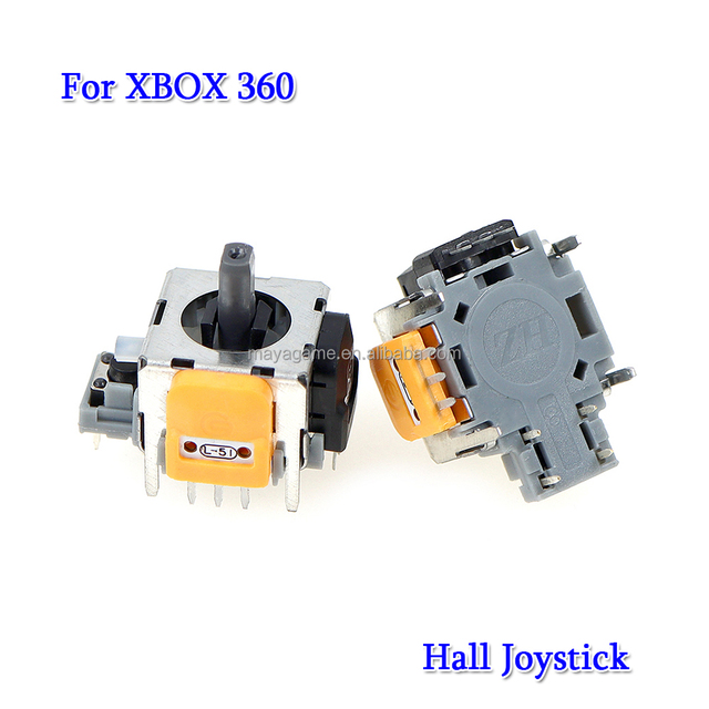 Hall Effect 3D Analog Stick Sensor Joystick for XBOX 360 Controller Rocker Module Hall Joysticks for Xbox 360