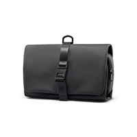 Neceser de Viaje Impermeable para Hombre, de Tela Oxford, con Cierre Magnético, Organizador de Artículos de Aseo, Gran Capacidad, Plegable, Kit de Afeitado