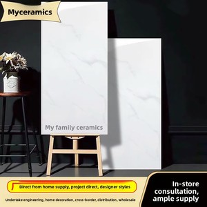 Azulejos Modernos y Sencillos de Porcelana para Todo el Hogar, 400x800, Antideslizantes, para Interiores, Sala de Estar, Cocina, Baño, Pared, con Patrón <span class=keywords><strong>Brillante</strong></span> - Product Image 5