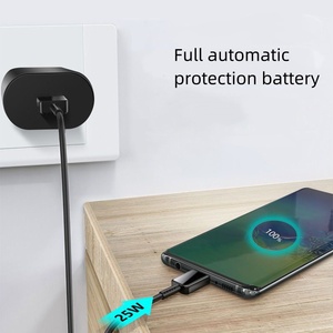Cargador de Coche USB-C de Carga Súper Rápida de 25 W <span class=keywords><strong>TA800</strong></span> 9V2.2A PD 3.0 TIPO C con Cable y Adaptador para Samsung S21 S22 Note10 - Product Image 3