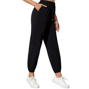 Pantalones Jogger de Corte Moderno para Mujer, Pantalones Casuales Ligeros de Mezcla de Algodón Diseñados para Comodidad, Moda y Rendimiento Diario - Product Image 1