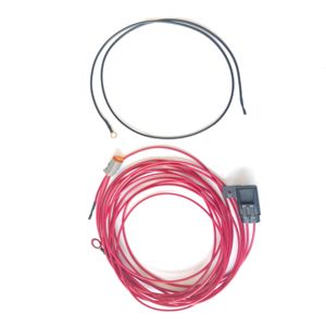 Arnés de cables de batería personalizado con conector hembra de 2 pines DT Deutsch, portafusibles en línea y de 2 pines para arnés de cableado marino de barco - Product Image 2