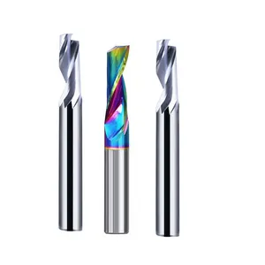Hardmetalen Endmill Aluminium Gesneden Frees Enkele Fluit Cnc Gereedschap Enkelfluit Einde Molen Voor Aluminium