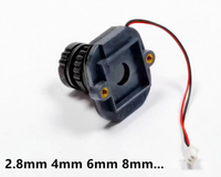 Module de caméra CX41 4MP 2K à faible luminosité, capteur CMOS 1/2.8 pouces, carte PCB ISP intégrée, double éclairage IR et LED chaudes, H.265 H.264 pour la détection humaine par IA