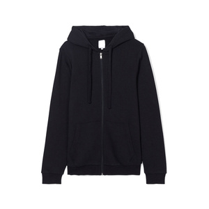 Sudadera con capucha para hombre con cremallera completa, bolsillo canguro, capucha con cordón ajustable, transpirable, ecológica, estilo casual urbano para el día a día - Product Image 1