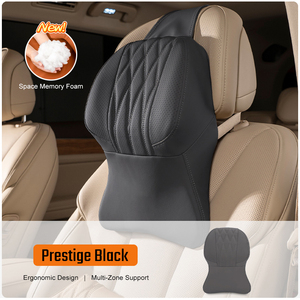 Oreiller universel mince pour Audi/BMW/Mercedes Appui-tête confortable et doux Logo personnalisable <span class=keywords><strong>Accessoire</strong></span> automobile essentiel - Product Image 3