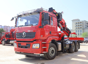 סין חדש Shacman טרקטור ראש משאית עם מנוף Palfinger 20Ton 25Ton 30Ton הידראולי Knuckle ום מנוף על מכירה - Product Image 2