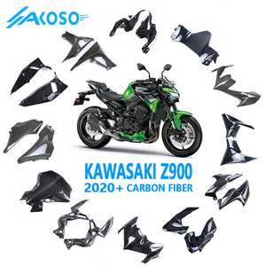 Carénage AKOSO <span class=keywords><strong>Z900</strong></span> en Fibre de Carbone Sec 3K, Pièces et Accessoires Moto Gamme Complète pour <span class=keywords><strong>Kawasaki</strong></span> <span class=keywords><strong>Z900</strong></span> 2020 2021 2022 <span class=keywords><strong>2023</strong></span> 2024 - Product Image 1