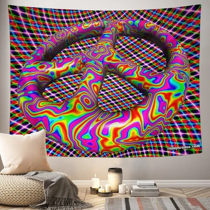 High Quality 3D Print Trippy Mushroom Tapestry Hippie Psychedelic Abstract Art Tapiz Wall Hanging Tapestries