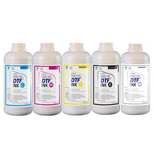 Tinta DTF HONGSAM a Base de Agua, Pigmento 1kg/botella, Tinta DTF CMYKW a Granel para DTF <span class=keywords><strong>Audley</strong></span> - Product Image 1