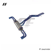 Système d'échappement Catback Valvetronic en titane haute performance pour Audi RS Q8 4.0T