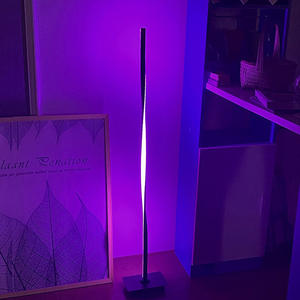 Lámpara de pie LED RGB decorativa de control remoto/APP Control de metal de nueva llegada - Product Image 2