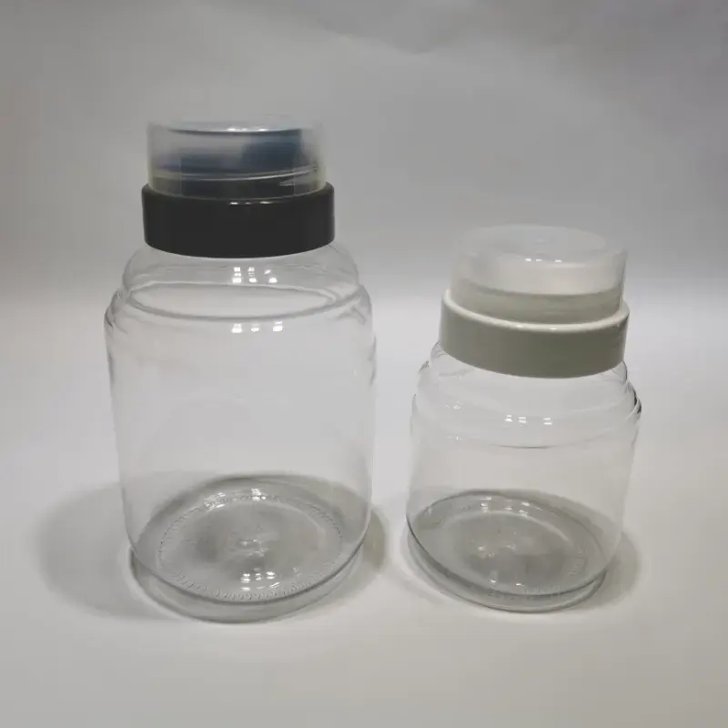 食品容器ペットボトル500ml 1000ml蜂蜜瓶包装逆流キャップ付き食用油スパイス